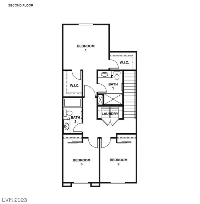 Floor-plan is representational only; actual home f
