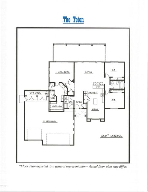 Teton Floor Plan
