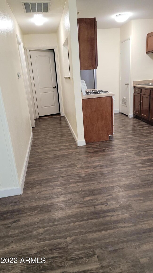 kitchen & hallway