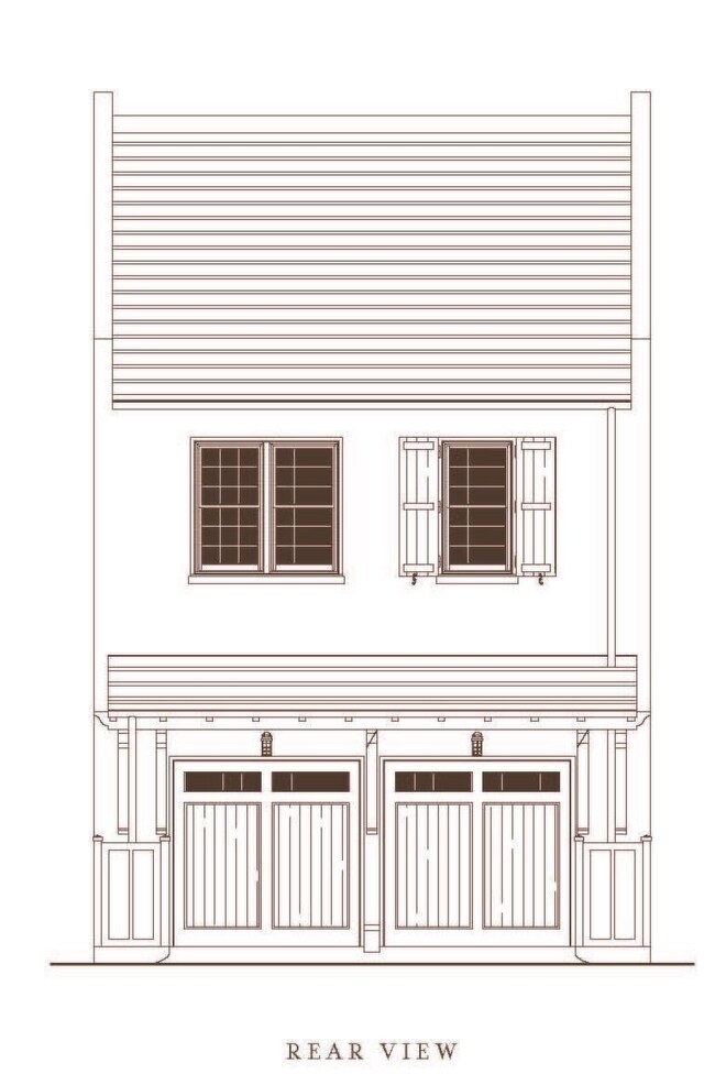 U6 rear elevation
