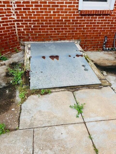 View of storm shelter