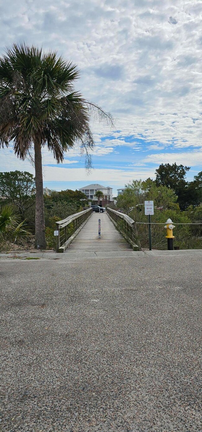 Path to Parking Lot