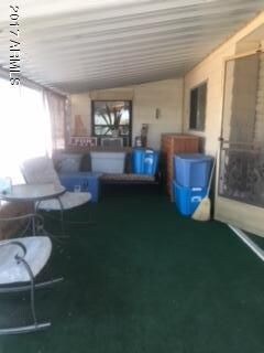Enclosed patio