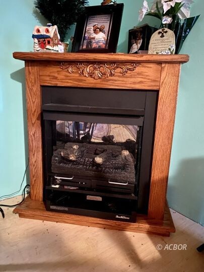 propane fireplace
