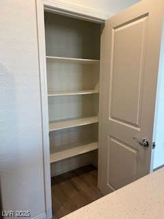 View of closet