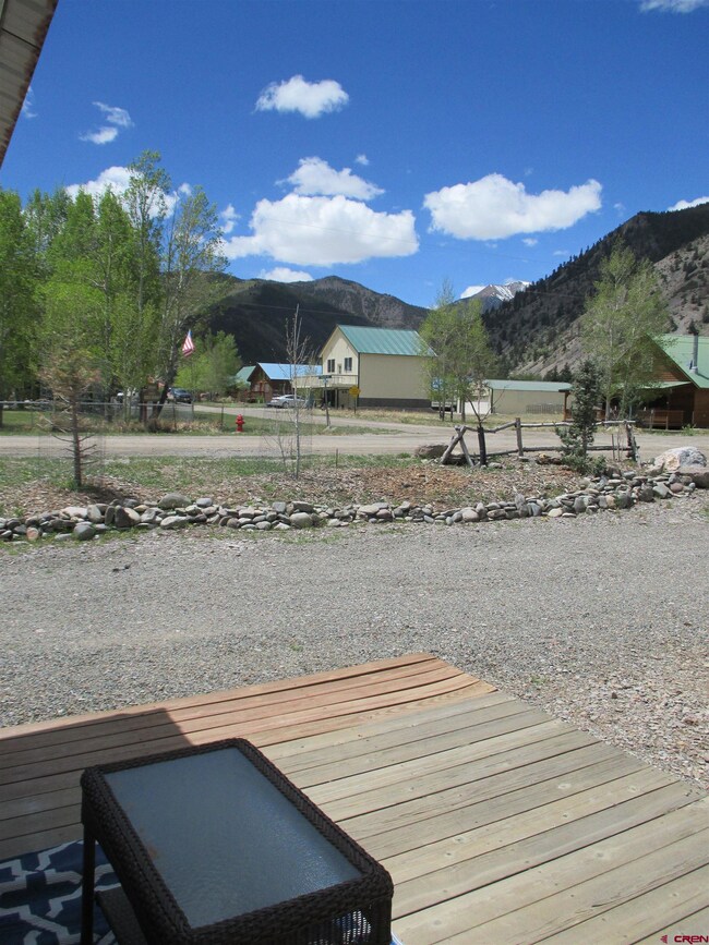 Views from deck looking southwest.