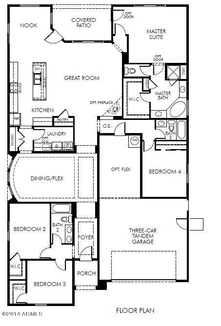 18208 montecito 2415a floor plan