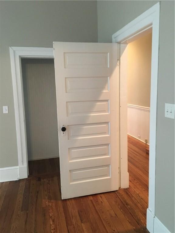Beautiful six panel doors throughout the home.