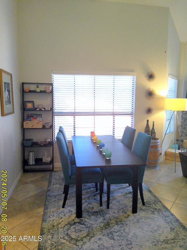 Dining in Great Room
