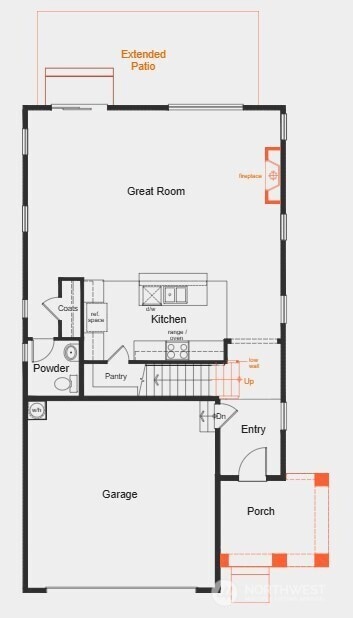 Main Floor Artist Rendering.