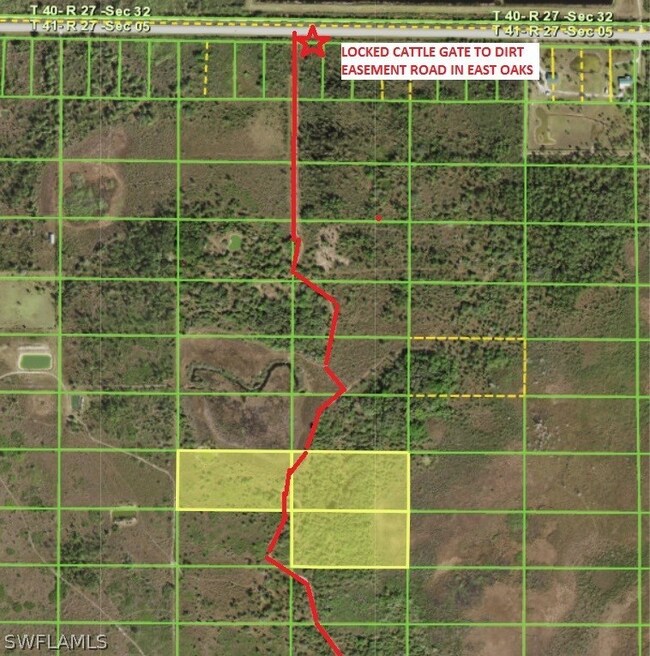 THIS IS THE ROAD MAP IN AND ALSO SHOWS THE PARCEL AT 49415 THAT IS LISTED AS WELL INDIVIDUALLY.