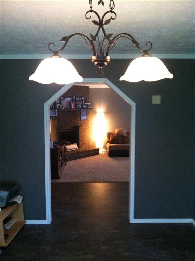 Foyer. Formal Living room on left and F