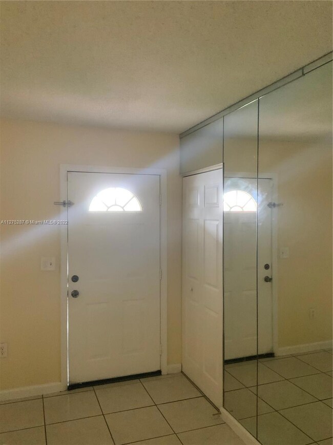 Front door entry to living room 