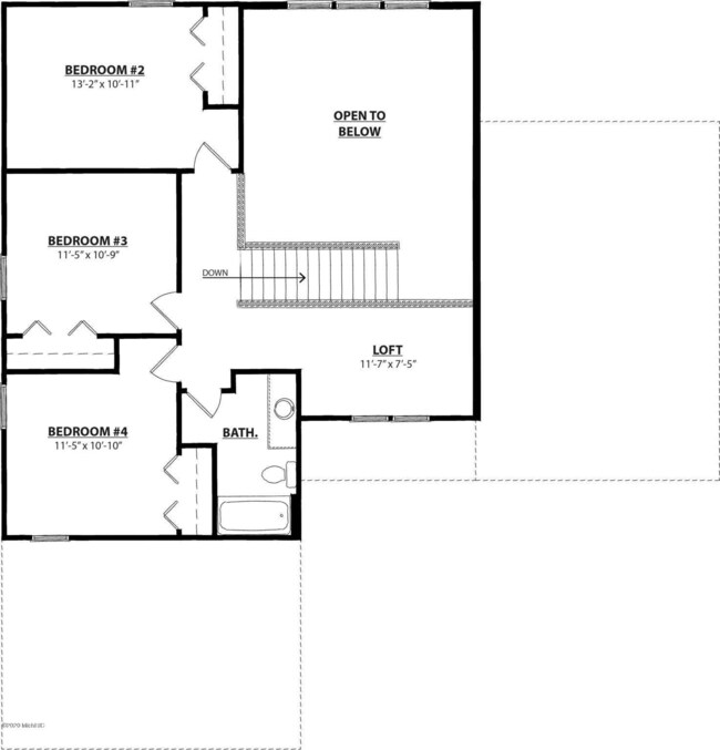 Langley II Floor 2
