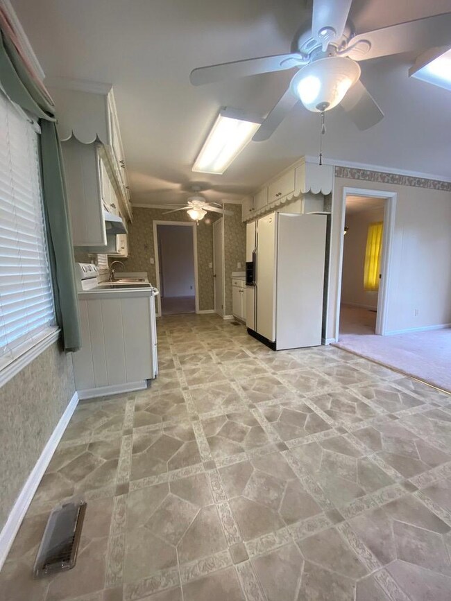 VIEW INTO KITCHEN