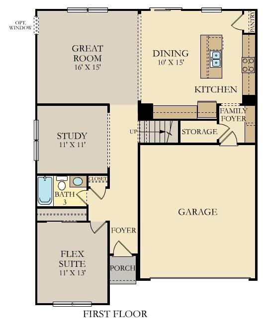 Photo is of a similar home or model.