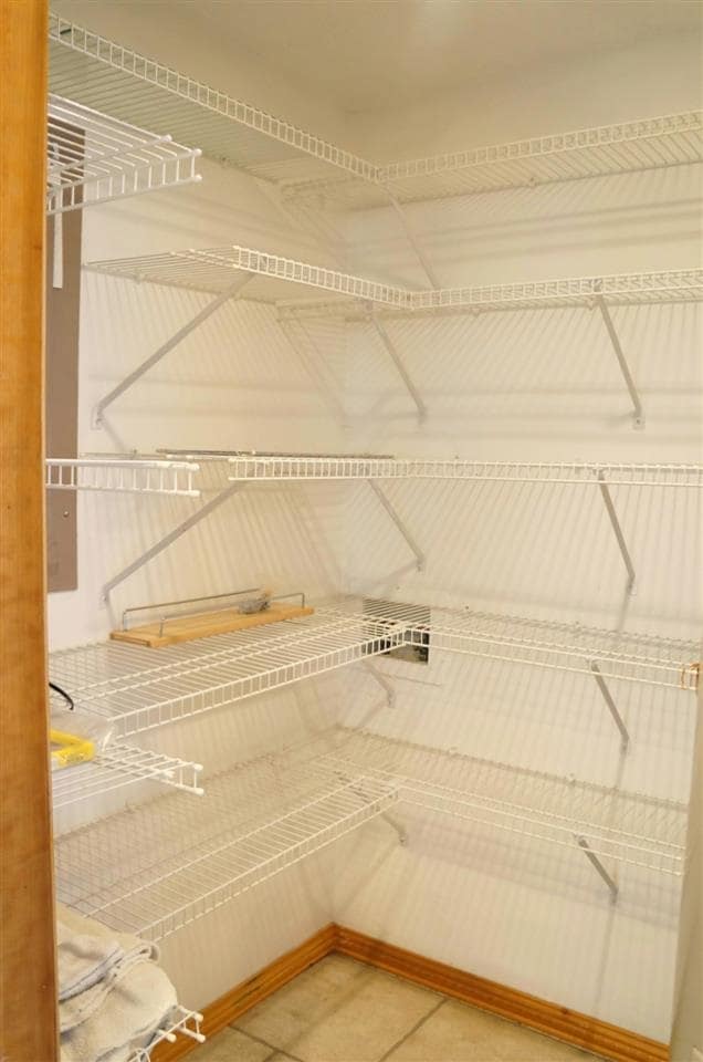 Walk-in pantry