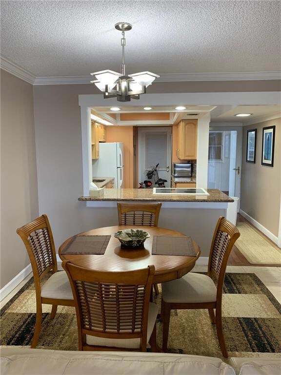 Spacious dining room enables you to dine while enj