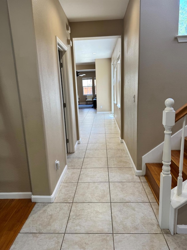 Bright entry with sights all the way through the home.