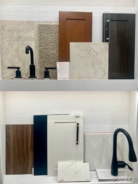 Design colors and finishes.