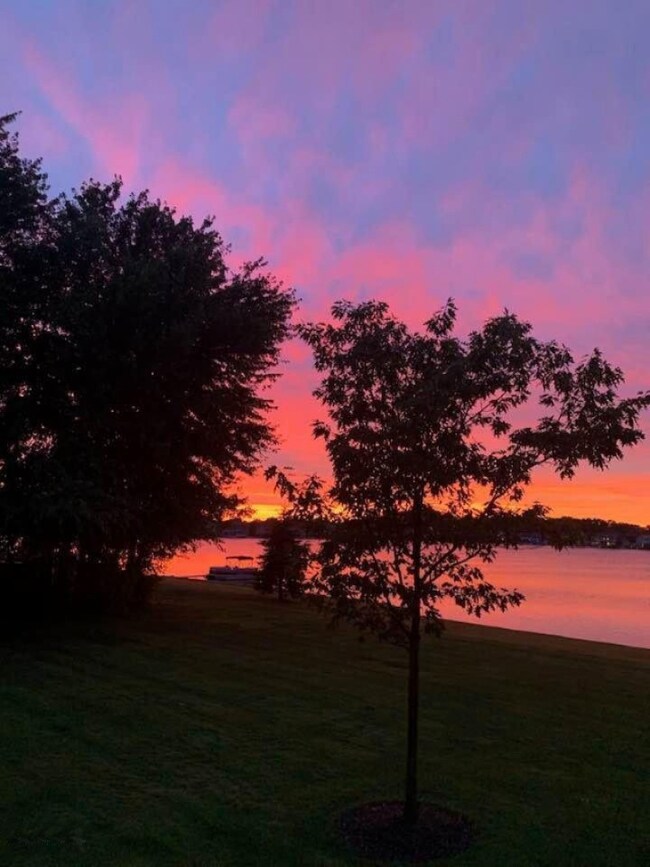 sunset over Byron Shores East