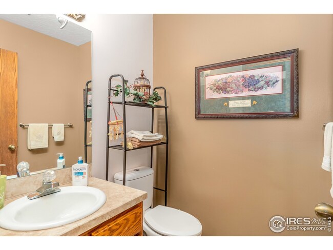 Powder room on main floor