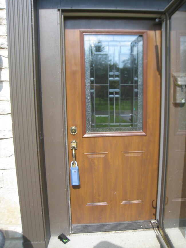 Fiberglass door