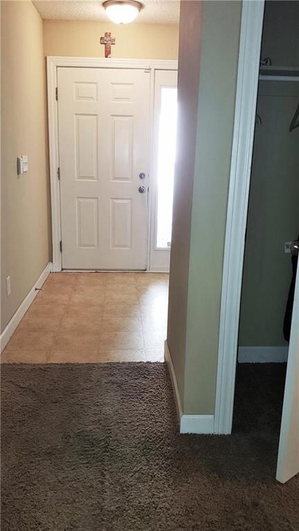 Entry and hall closet.