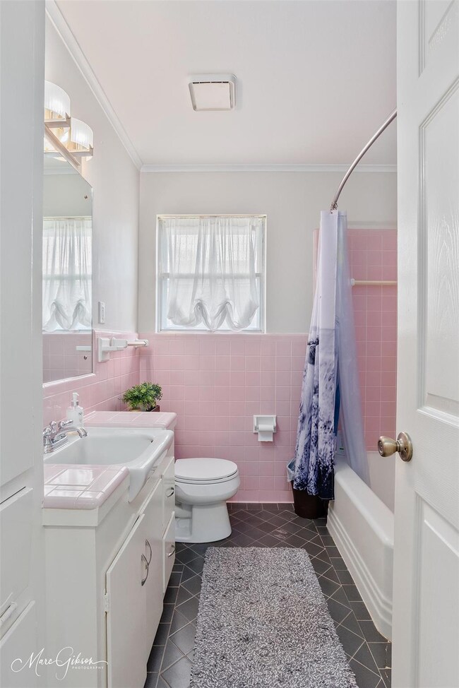 Bathroom featuring tile patterned flooring, plenty