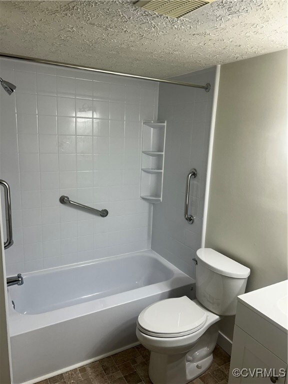 Full private handicap accessible bathroom with toi