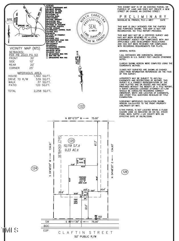 plot plan