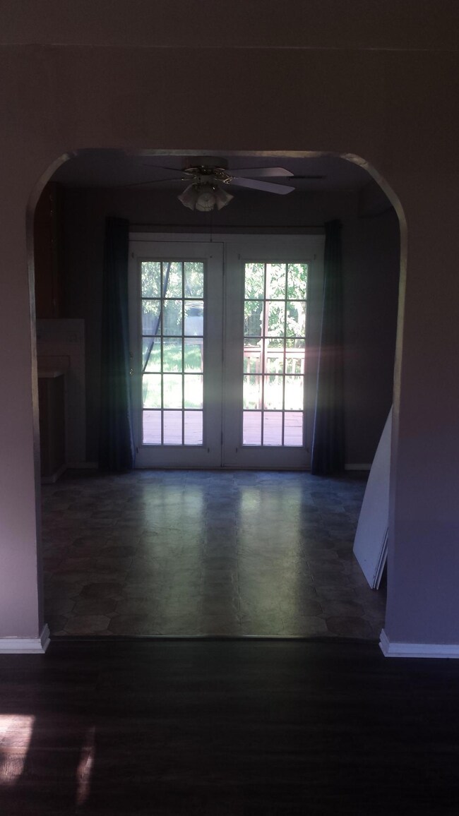 Deck from inside