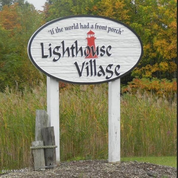lighthouse village sign logo