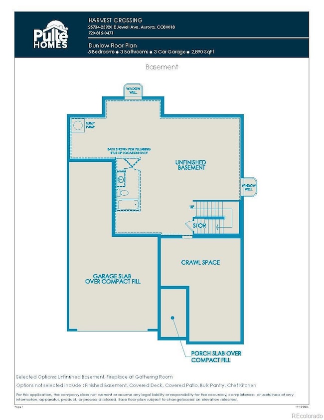 Basement Floorplan