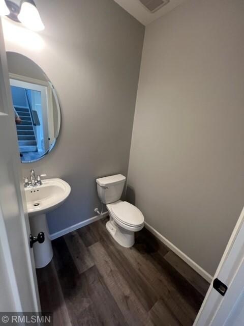 Half Bath on Main Level.