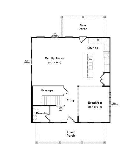 Amherst 1st Floor Included Features