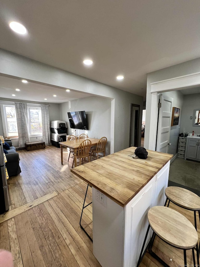 Above garage unit kitchen & livingroom area