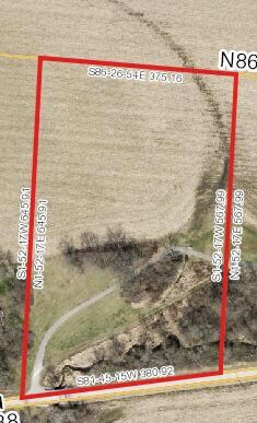map of land east lot