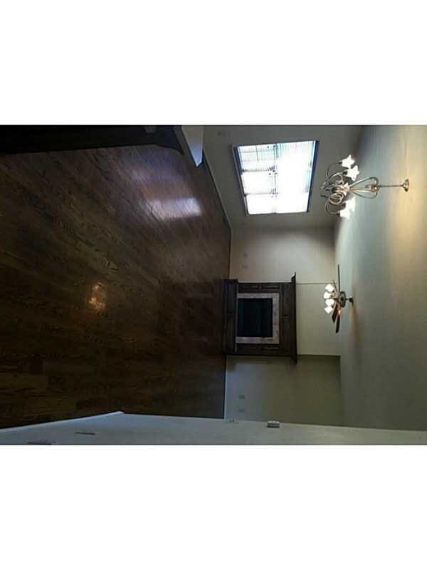 Living Room. Beautiful hardwood floors in living & kitchen areas