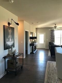 View from kitchen toward entry.  All Photos of a similar home.