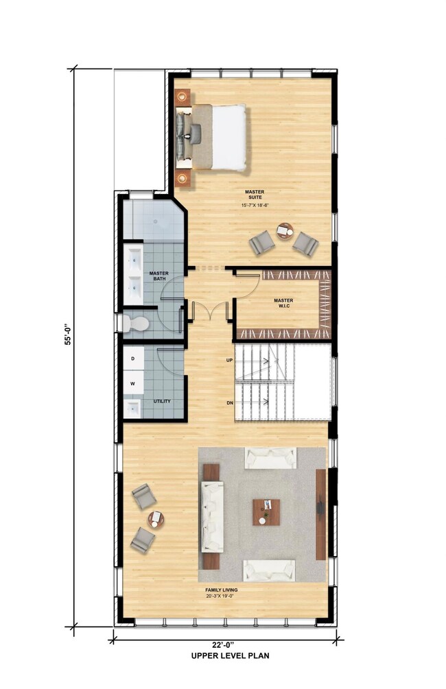 UPPER LEVEL PLAN