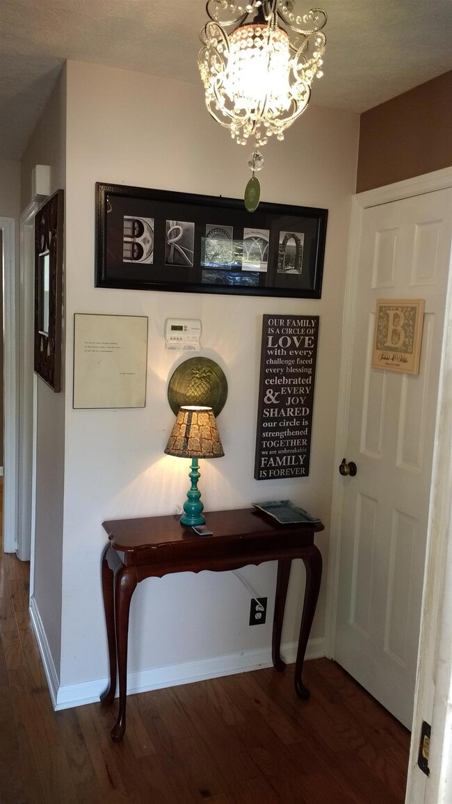 Welcoming foyer.