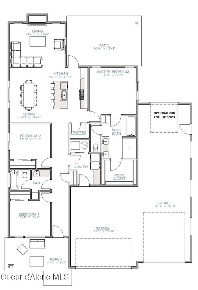 3 Salem floor plan