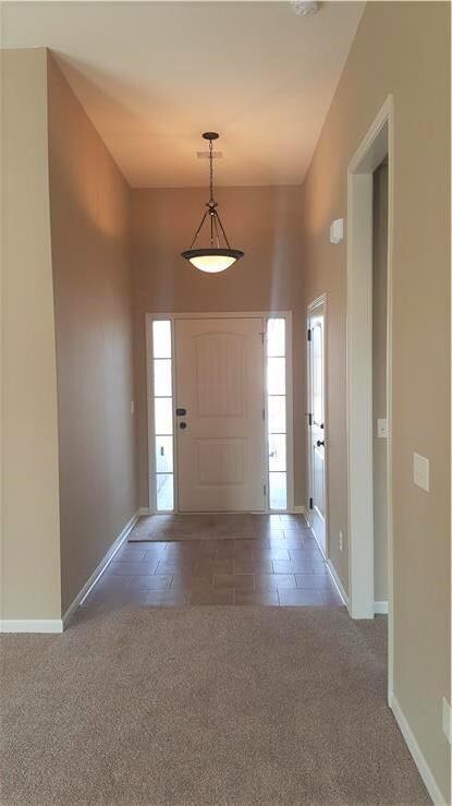tile floor entry
