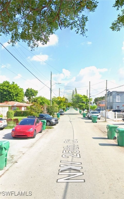 View of street
