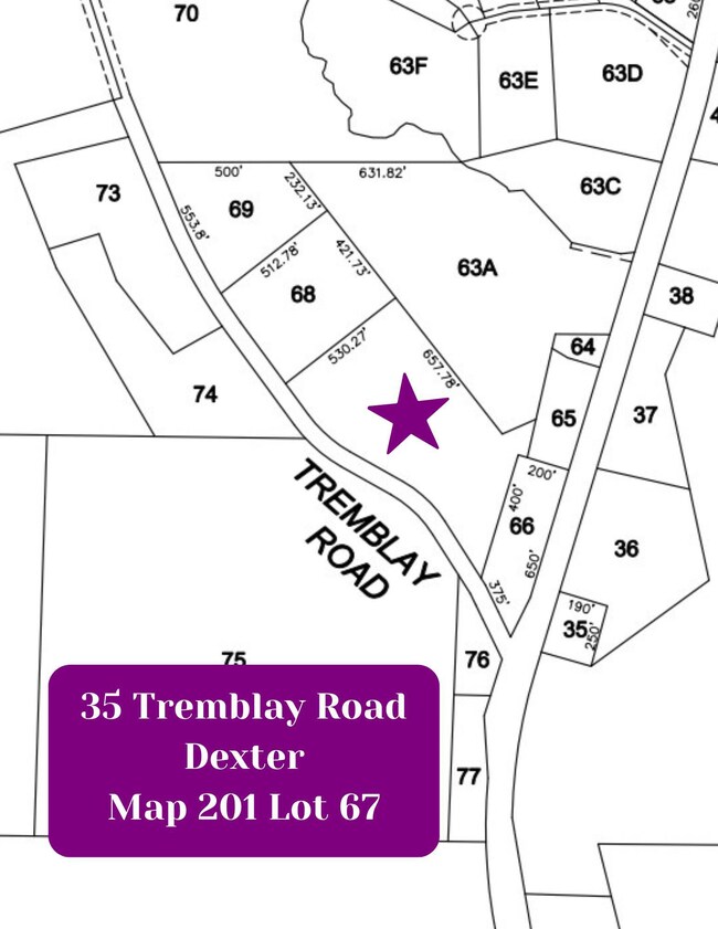 35 Tremblay Rd Map