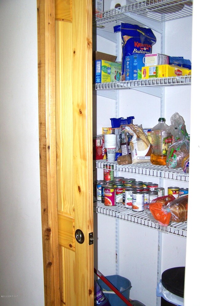 Pantry off kitchen