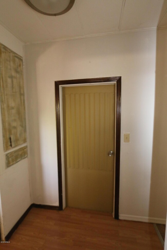 Door to side yard