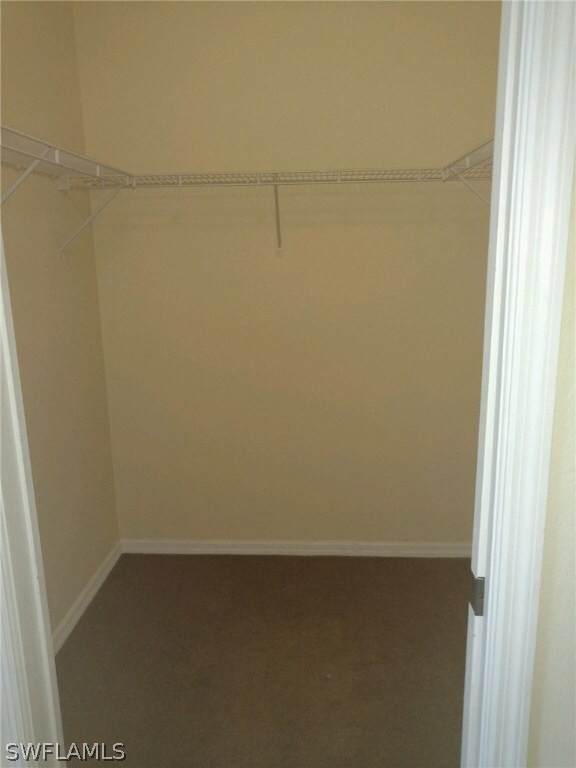 Master walk in closet