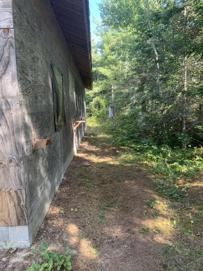 North Side of House